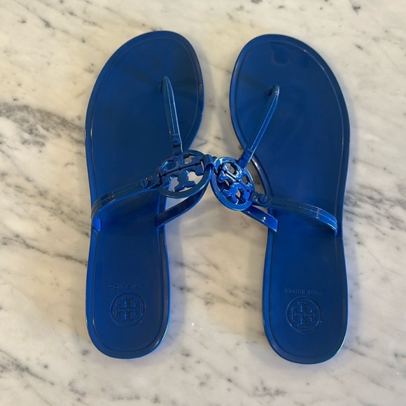 Tory Burch Shoes - Tory Burch Blue Mini Miller Jelly Sandals Jellies Summer Water Beach Sandals 10